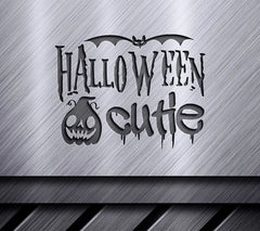 Halloween Pumpkin & Bats Design SVG SVG