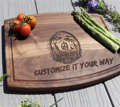 Halloween Pumpkin & Bats SVG - Minimalist Design SVG