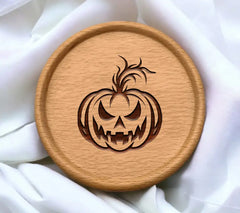 Halloween Pumpkin SVG - Minimalist & Simple Design SVG