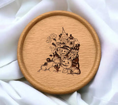 Halloween Pumpkins & Ghosts SVG - Hand Drawn Illustration SVG