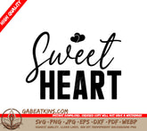 Sweet Heart SVG Design SVG