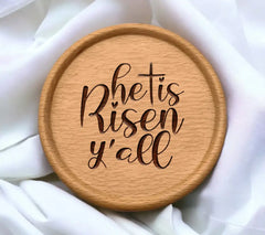 He Is Risen Yall SVG - Easter Design SVG