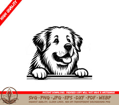 Happy Great Pyrenees SVG