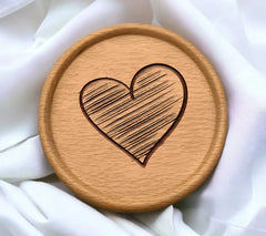 Hand Drawn Heart SVG Clipart SVG