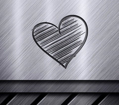 Hand Drawn Heart SVG Clipart SVG