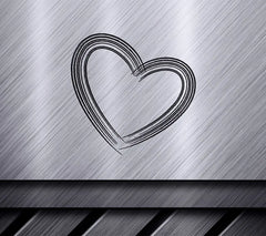 Hand Drawn Heart SVG SVG