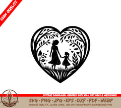 Heartfelt Connection SVG - Digital Product in Multiple Formats