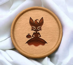 Cowboy Cat in Dress SVG - Western Gunfighter Vector Design SVG