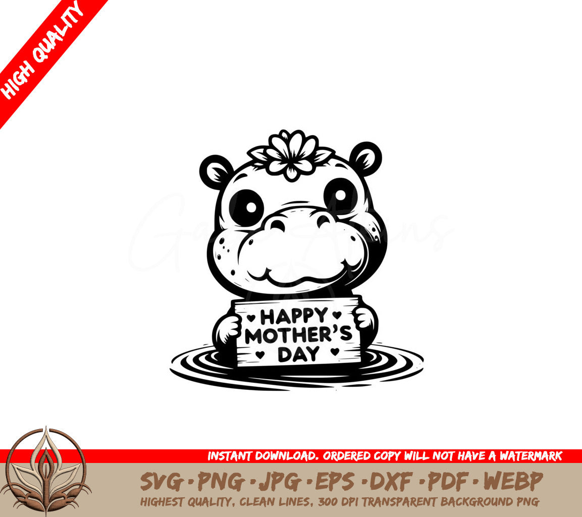 Mothers Day Greeting SVG