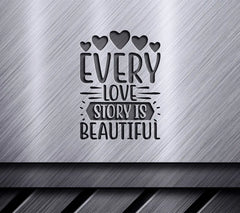Every Love Story Is Beautiful SVG Poster SVG