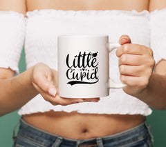 Little Cupid SVG -  Design with Red Heart and Arrows SVG