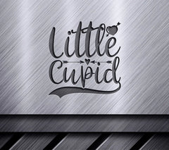 Little Cupid SVG -  Design with Red Heart and Arrows SVG