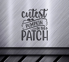 Pumpkin Patch SVG - Cute Fall Design SVG