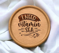 I Need Vitamin Sea SVG Design SVG