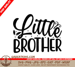 Little Brother SVG Design - Design SVG