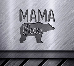 Mama Bear Silhouette SVG - Design SVG