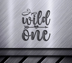 Wild One Arrow & Heart SVG Design SVG