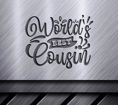 Worlds Best Cousin SVG - Design SVG