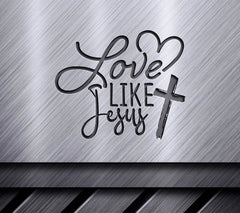Love Like Jesus Cross SVG Design SVG