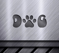 Dog Paw Print Silhouette SVG - Huge Design SVG