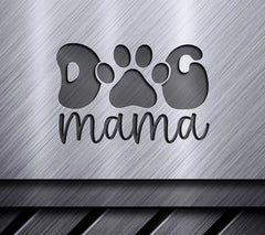 Dog Mama Paw Print SVG Design SVG