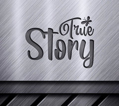 Butterfly True Story SVG Design - Huge Easter Design SVG
