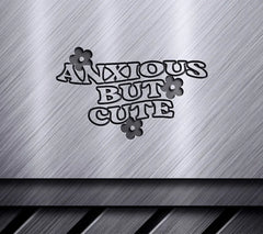 Anxious But Cute SVG Design - Huge Aesthetic SVG