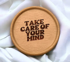 Take Care of Your Mind SVG Design - Huge Aesthetic SVG