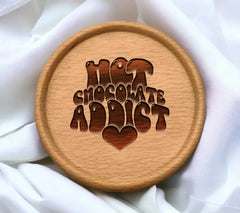 Hot Chocolate Addict SVG Design SVG