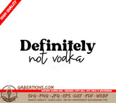 Huge Definitely SVG for Office Mugs and More (White Background) SVG