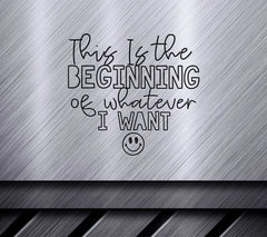 This Is The Beginning SVG - Retirement Sign SVG