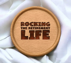 Rocking the Retirement Life SVG Cut File SVG