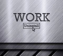 Work Uninstall SVG Design - Huge Retirement Design SVG