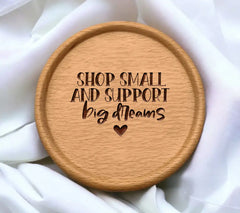 Shop Small, Support Big Dreams SVG - Small Business Owner Design SVG