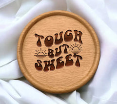 Retro Summer Tough & Sweet SVG Design Design SVG