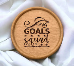Goals Squad Soccer SVG Design - Huge Sports Team Graphic SVG