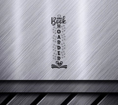 Book Hoarder SVG - Huge Spring Porch Sign SVG
