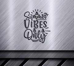 Summer Vibes Only Watermelon Campfire SVG Design SVG