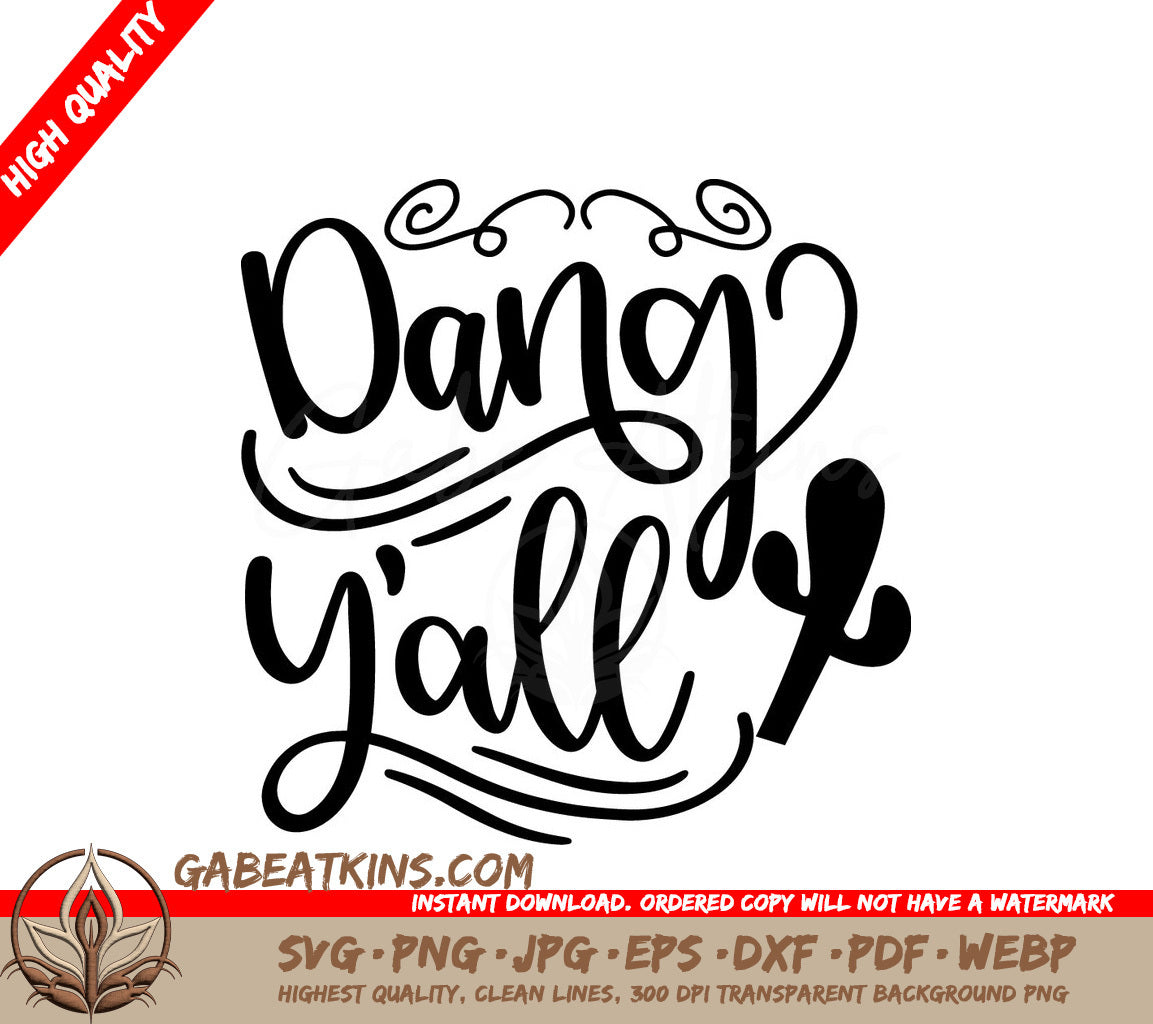 Dandy Yall Western SVG Design SVG