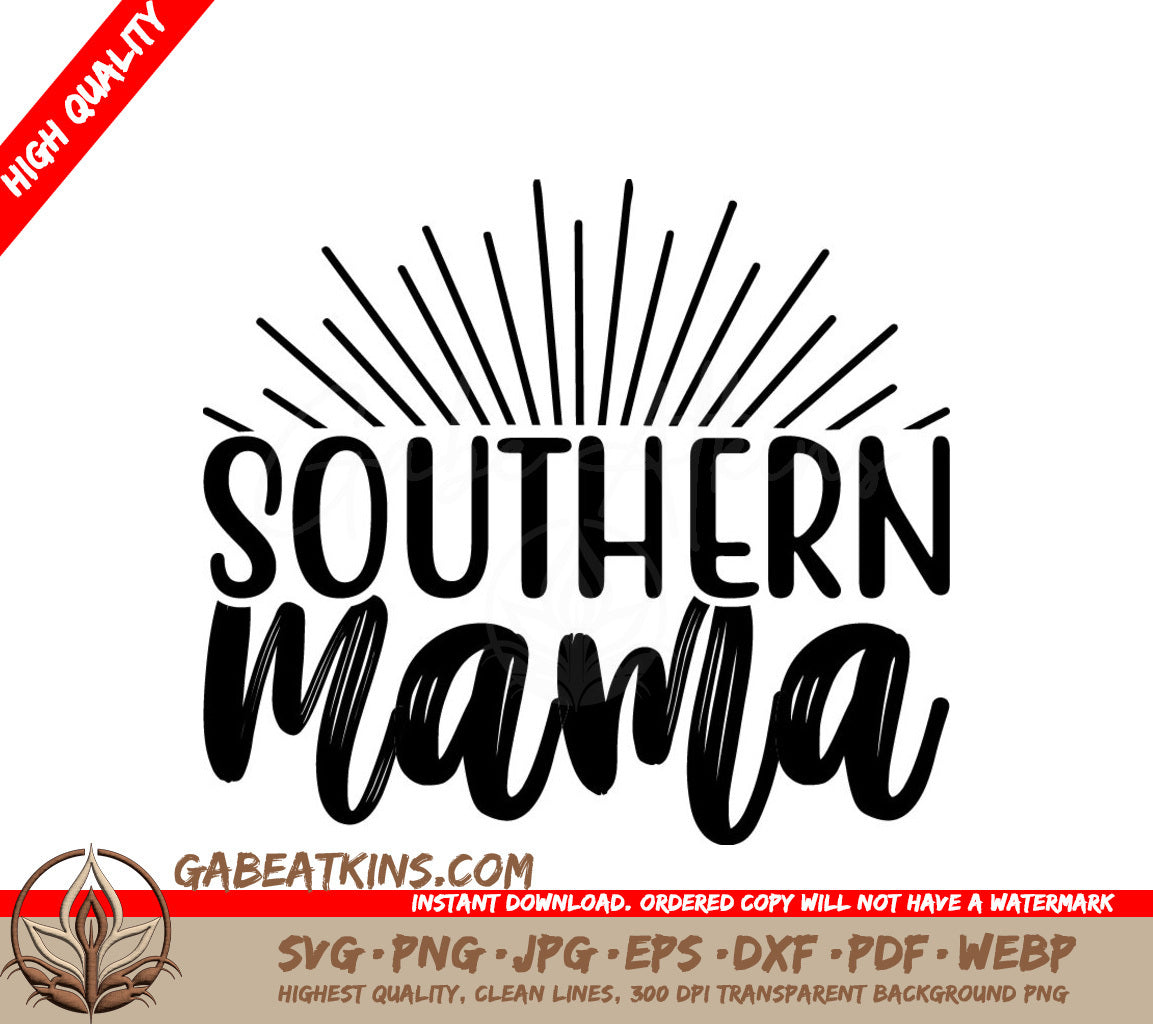 Southern Mama SVG - Design Design SVG