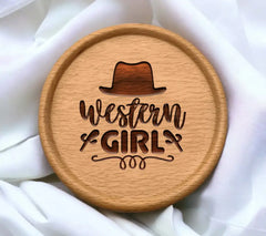 Western Girls SVG Design - Design SVG