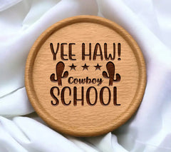 Yee Haw Cowboy School SVG - Western Design SVG