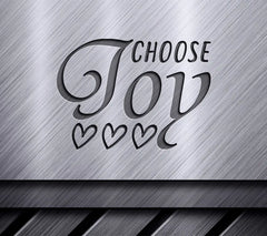 Choose Joy Design SVG with Hearts SVG