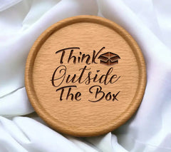 Think Outside The Box SVG Design - SVG
