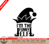 Funny Elf Hat SVG - Design SVG