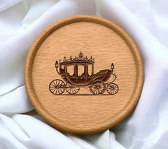 Imperial Love Coach Wedding Carriage SVG SVG