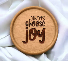 Always Choose Joy SVG Design - Inspirational Quote SVG