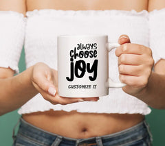 Always Choose Joy SVG Design - Inspirational Quote SVG