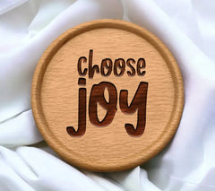 Choose Joy SVG - Inspirational Quote Design - SVG