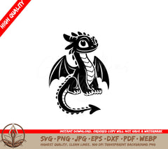 Intense Dragon Stare SVG - Digital Product in Multiple Formats